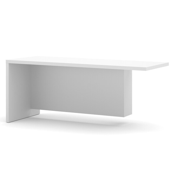 Pro-Linea 72W Return Table, White